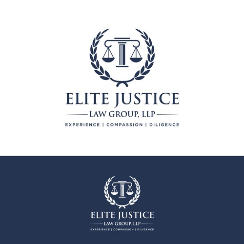 Elite Justice Law Group needs an empowering logo! Design by dot plus