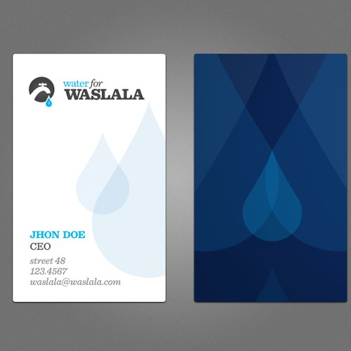 Water For Waslala needs a new logo Design by davidianis