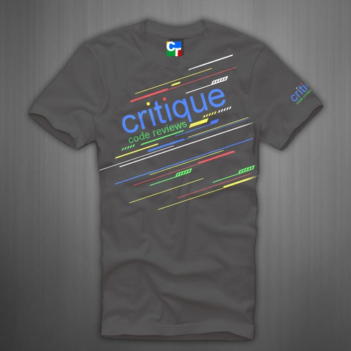 T-shirt design for Google Diseño de qool80