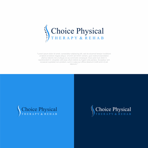 New logo design for Physical Therapy Clinic Design by marselino™