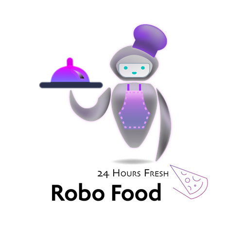 Luxury style of Robot that is making fresh pizza!! Diseño de 1001HandmadeArt