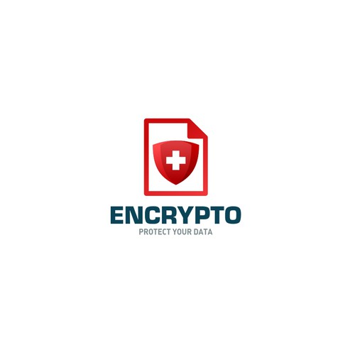 Swiss hosted secure doc storage Encrypto.com needs logo and brand built Design by arkum