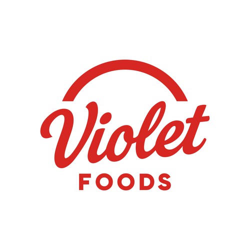 Violet Foods Logo Design by DevDevit   ★ ★ ★ ★ ★