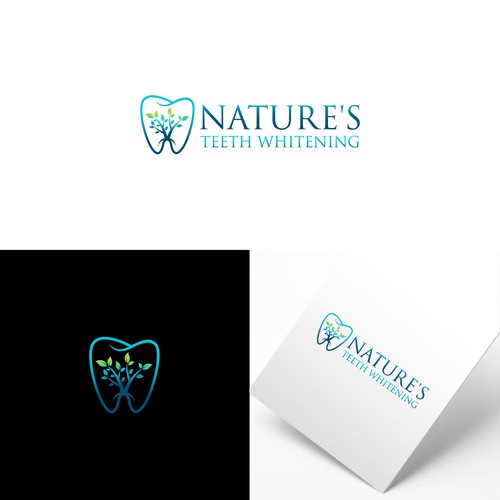 Nature's Teeth Whitening - Needs a Natural Company Logo Design by Web Hub Solution