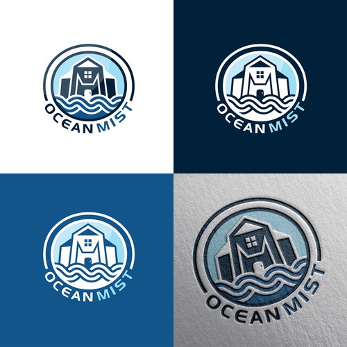 Fun Beach House Logo Design Design by HOD Experts ™