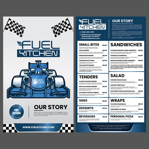 Menu contest entry by HADI CREATIVE