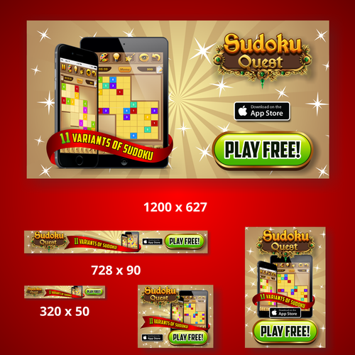 Ad Banners For Mobile Game Banner Ad Contest 99designs