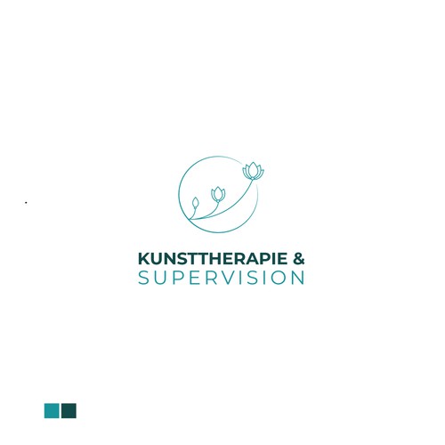 "Logo für eine Praxis, die Kunsttherapie und Supervision anbietet." winning  by designerbd360