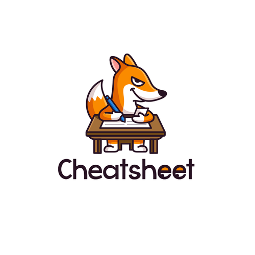Unique descriptive combo mascot Logo that embodies the action of cheating on a test & shortcuts Design von vaneltia