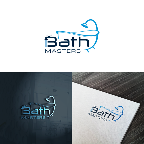 Win WonさんのCreate a Unique and easily identifiable logo for Bath Masters!!デザイン