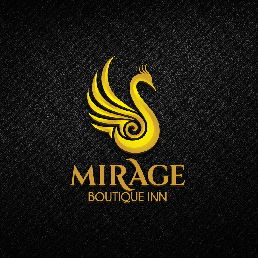 Hospitality logo with the title 'Luxury Logo for Mirage Boutique Inn'