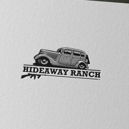 Bonnie and Clyde* Hideaway Ranch Logo/Brand design! Design by Vandi septiawan