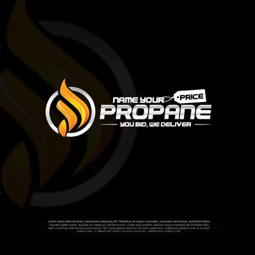 Diseño de we need a design that will grab the eye for ordering propane and propane pricing. de pixelgrapiks