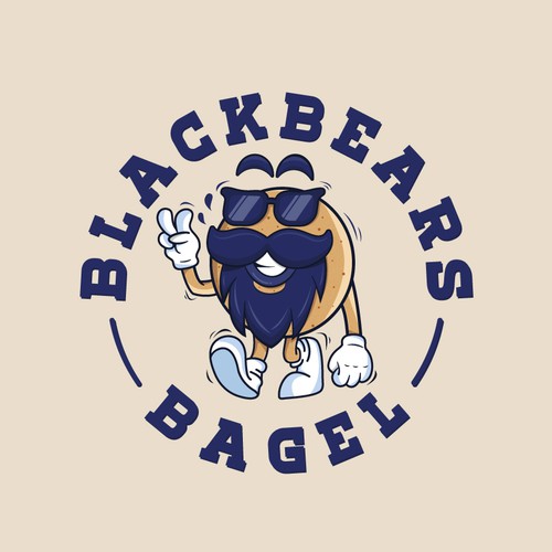 Blackbears Bagel Design by Arti95