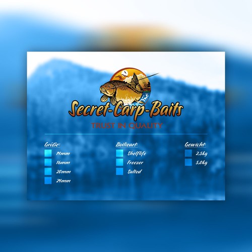 Product label contest entry by xtcdesign