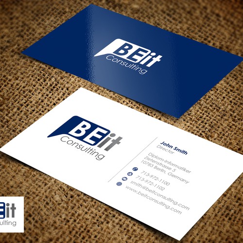 Stationery für BE IT Consulting Design by Brand War