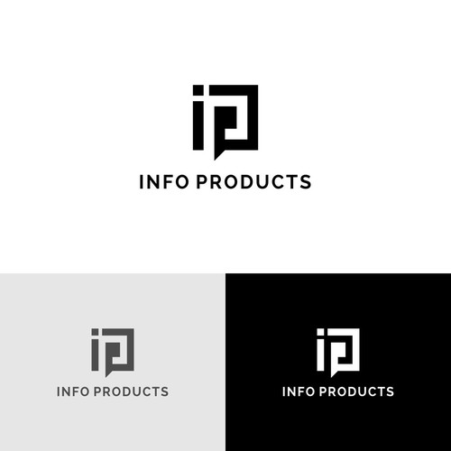 InfoProducts.com - Logo & Branding Design by PiratesJR