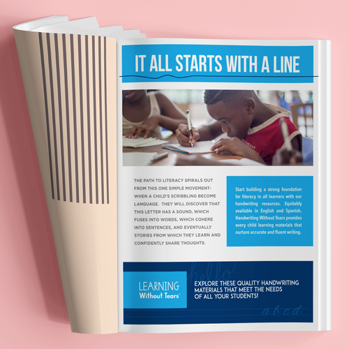 We need a powerful new design to visually represent our new product tagline Design by rulasic