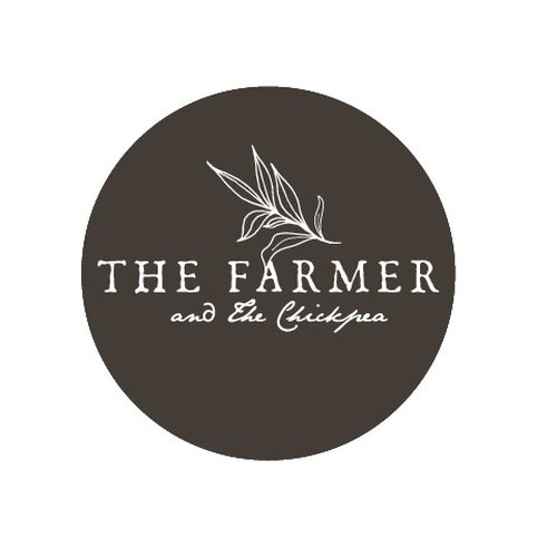 Organic, locally sourced, homemade food business 'The farmer and the chickpea' needs new logo Design por V R design