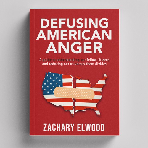 Cover for a book aimed at reducing American political anger Design by -Saga-