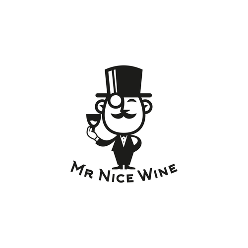 Mr Nice Wine - logo design Design by Damarkurung