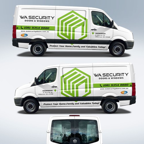 Design using our logo on vehicles to stand out to the public Design by DuhaCreative