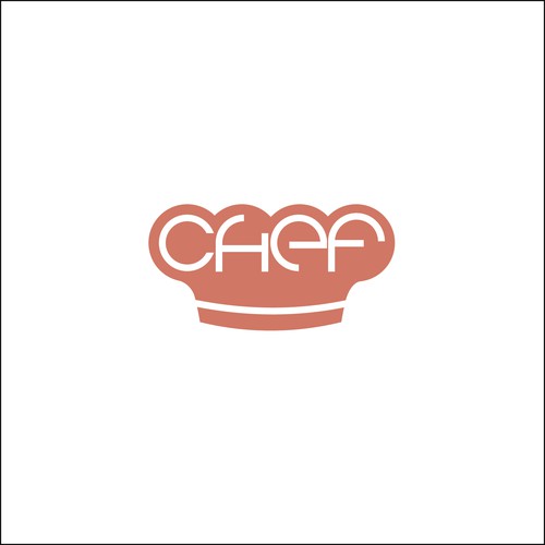 "CHEF": Food & Cooking Social Media Logo Design by Jotch.Art