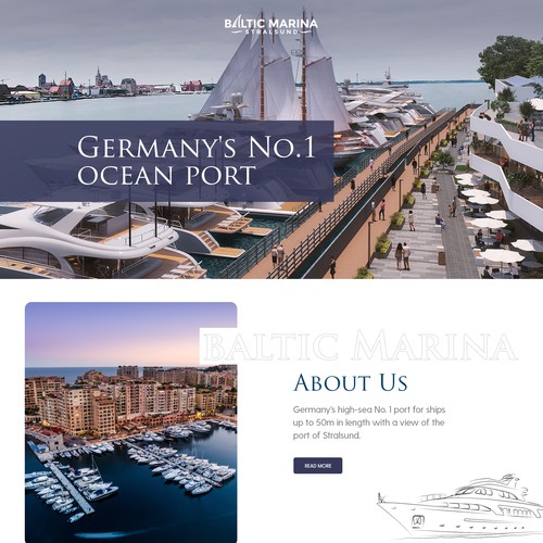 Diseño de página web propuesta en el concurso por ⚡️unbox.style⚡️