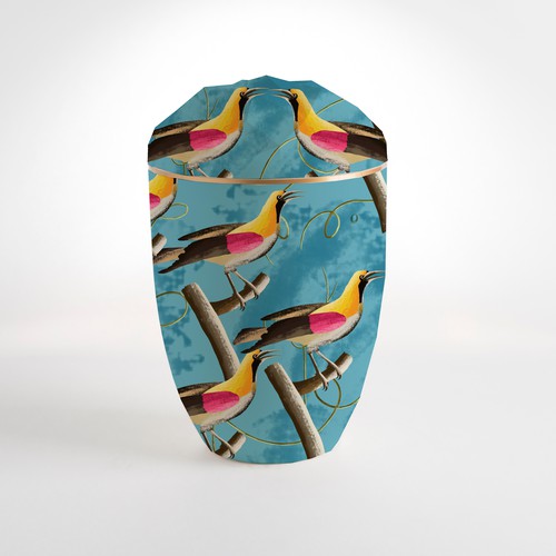 The most outstanding print design for urns Design by ♥ vanessa ♥