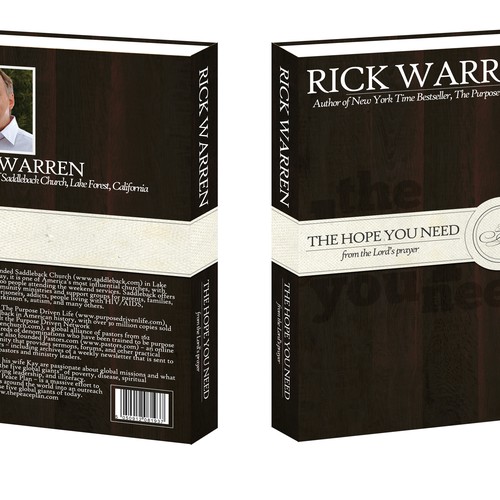 Design Rick Warren's New Book Cover Design réalisé par tom lancaster