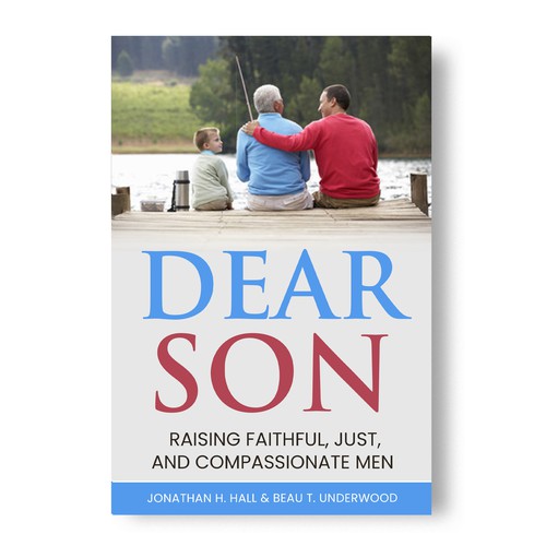 Dear Son Book Cover/Chalice Press Diseño de Zahari Studio