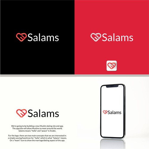 "Salams" Logo Design by rindhia art