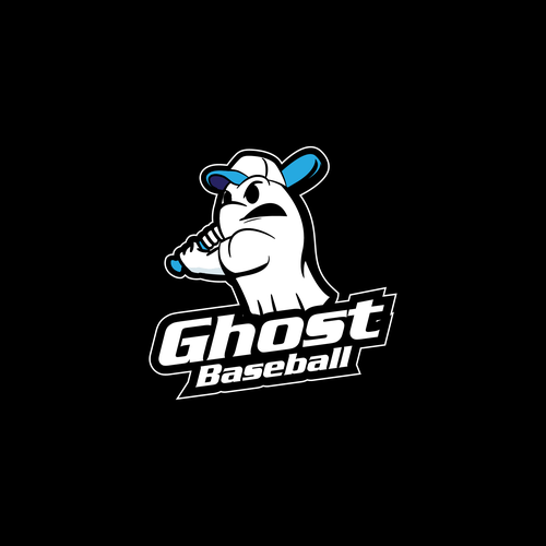 Ghost Baseball Logo Contest Design by taradata