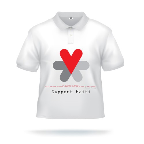 Wear Good for Haiti Tshirt Contest: 4x $300 & Yudu Screenprinter Design by Mariam A