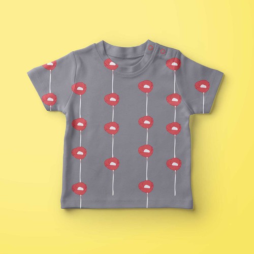 Illustrations to print onto a baby clothing- onesie, nursing cover, headbands, leggings..etc Design by diMo