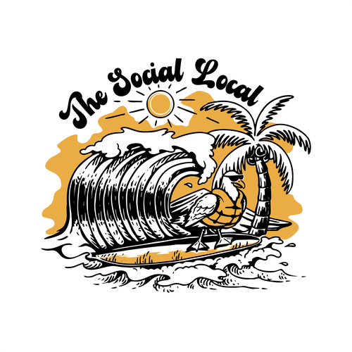 Beachy Clothing Brand Logo Design by Ongie