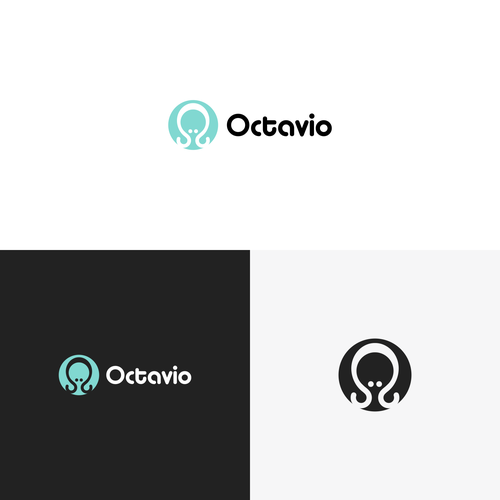 Black silhouette logo and mascot design for AI startup for trades Design by BALAKOSA