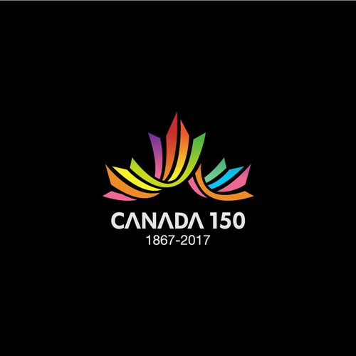 Community contest: Design Canada’s 150th birthday logo! Design by Alinaqvi®