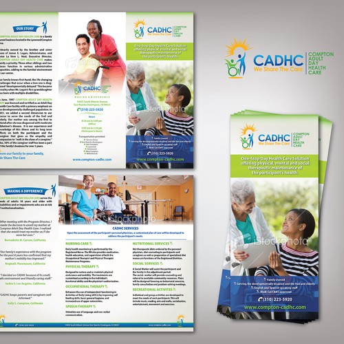 Help Compton Adult Day Health Care with a new brochure design Design by ADMDesign Studio