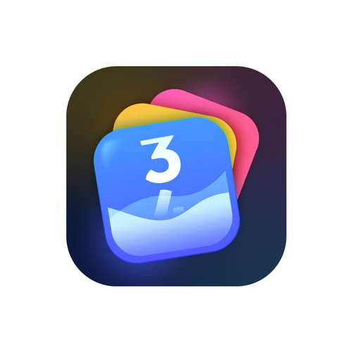 iOS Countdown App Icon Redesign Design by MAM2