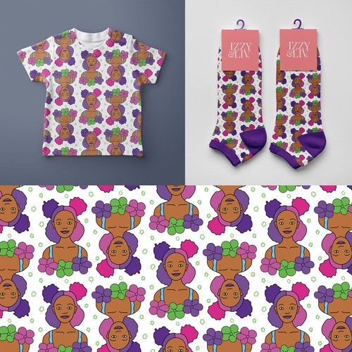 Girls, Teen Apparel/Textile Print Designs- Multiple Winners Design by choudhary_b