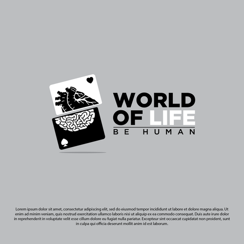 A Logo for Being Human - World of Life Design by d_arvin