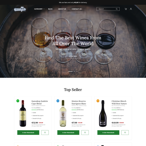 Web page design contest entry by don_is