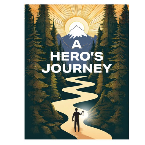 Please take this rough book cover I made and make it pop! Design by logroll