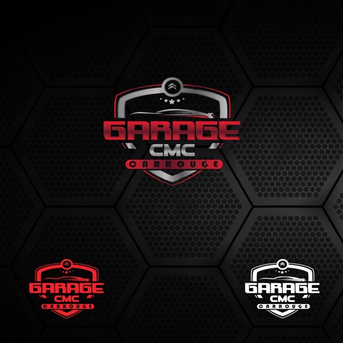 CREATION LOGO POUR GARAGE AUTOMOBILE CITROEN AVEC UN COTE FUN Design by Univers Design