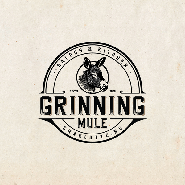 Design by DeviantArt™ titled "Logo for Saloon and Kitchen."