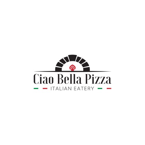 Ciao Bella Pizza Logo Design by DodolBanyu