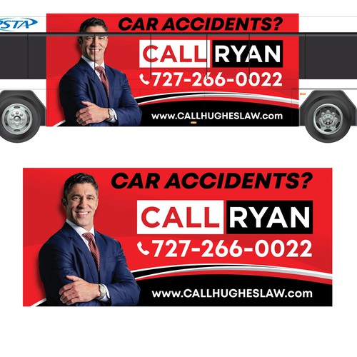 Bus Ad for Lawyer - Need diff styles Design by SoftSkills