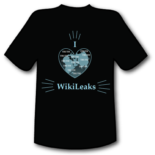 New t-shirt design(s) wanted for WikiLeaks Diseño de Vinutha V H