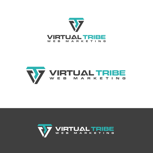 Modern Tribal Logo for Web Marketing Company Design by Mouser®